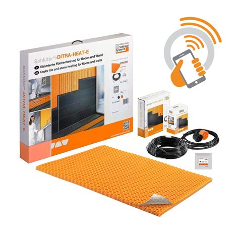 DITRA HEAT E DUO WS WIFI Wall Heating Thermal Kits Buy Underfloor