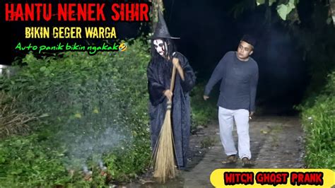 Prank Hantu Nenek Sihir Spesial Terlucu Paling Ngakak Witch