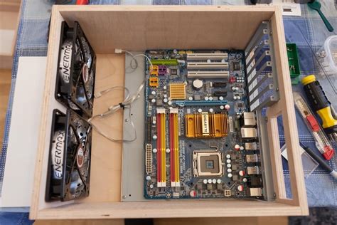 ikea expedit compatible nas server wood case scratch build diy
