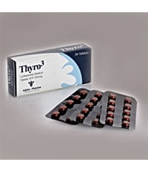 Buy Thyro Alpha Pharma Liothyronine Sodium Tablets Online