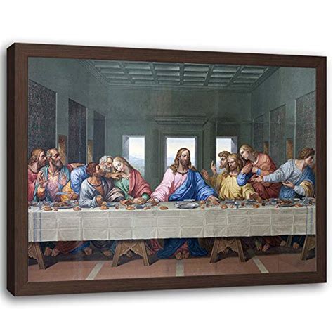 Precioso Y Antiguo Cuadro O Retablo La Ultima Cena Medidas En