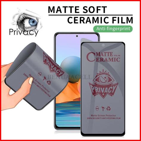 Jual CERAMIC SPY MATTE ANTI GLARE VIVO Y100 5G Y17S Y20 Y20S Y12S Y1S