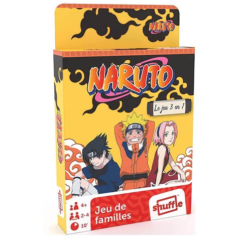 Acheter Jeu De 7 Familles Naruto Shuffle Ludifolie