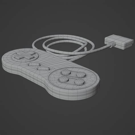 3D Retro Gamepad - TurboSquid 2033164