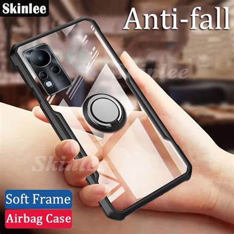 Skinlee For Infinix Note Nfc Case Official Original Shockproof Clear