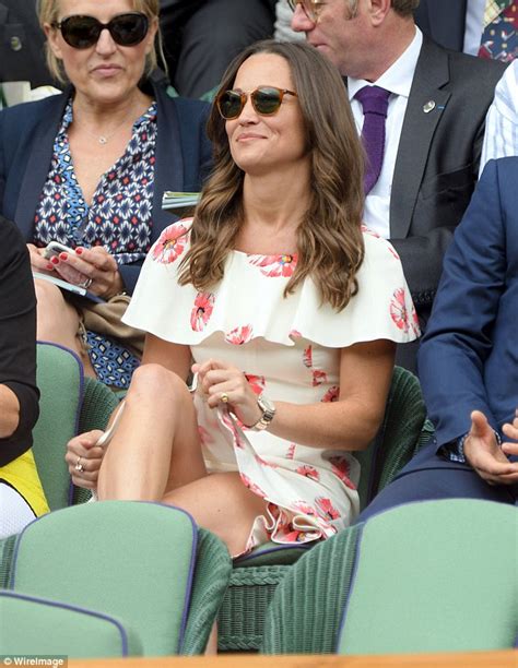 Pippa Middleton Suffers A Wardrobe Malfunction In The Royal Box At