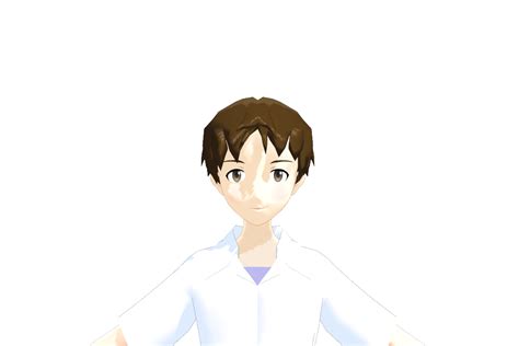 Shinji Ikari Mmd Dl By Nintendorak On Deviantart