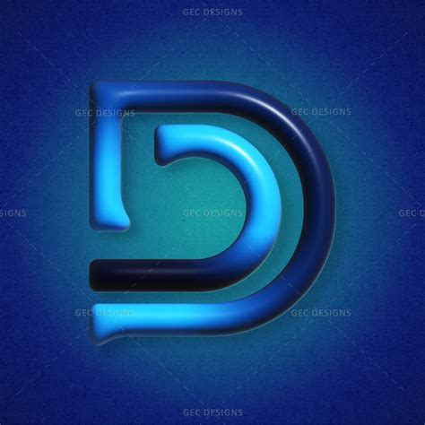 Bold Letter D vector Logo Design | GEC Designs