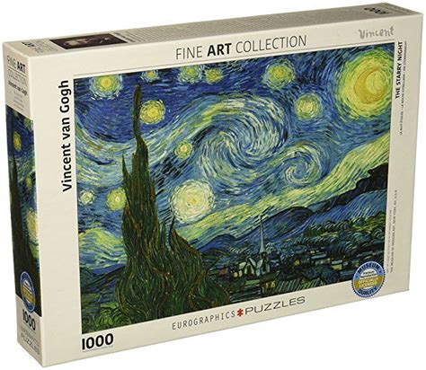 Eurographics Starry Night By Vincent Van Gogh 1000 Piece Puzzle Puzzle