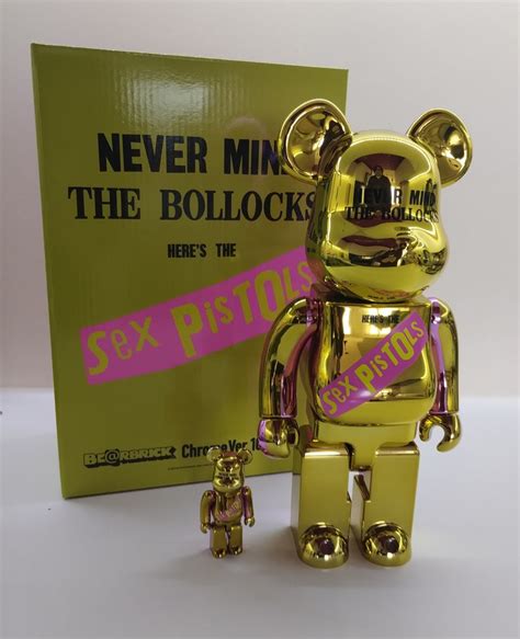 Bearbrick Sex Pistols Never Mind The Bollocks 100 400 No