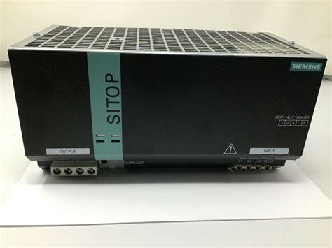 Siemens Sitop Ep Ba Power Supply Vdc A Ph Modular