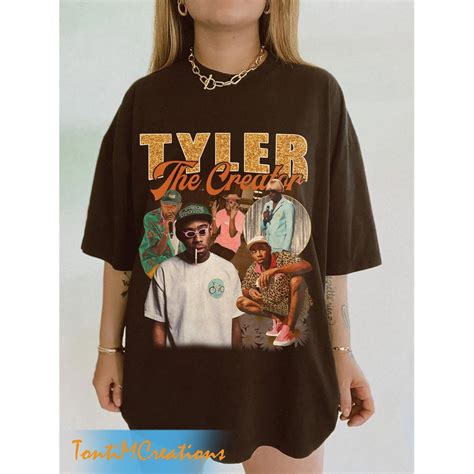 Tyler The Creator Shirt Brent Faiyaz Vintage 90s Rap Tees Inspire