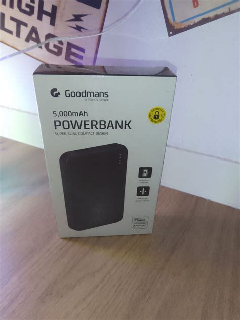 Goodmans 2 Usb Power Bank 5000mah Ebay