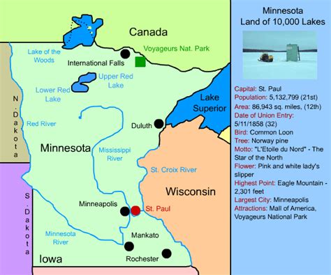 Minnesota Interactive Map