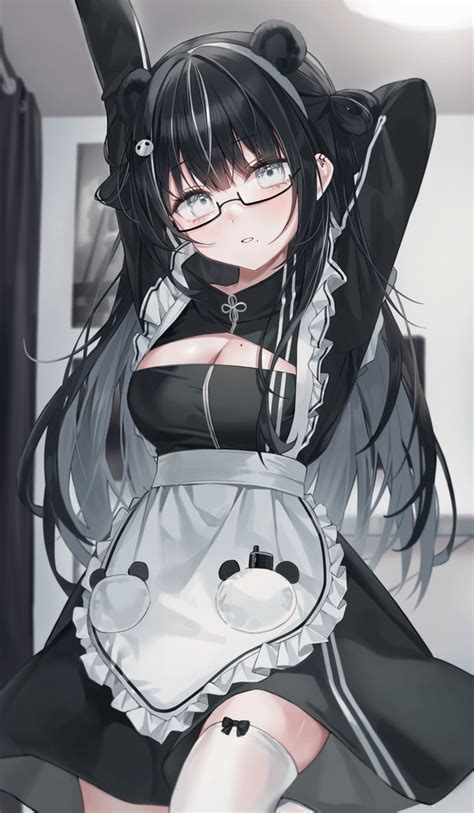 Maid With Glasses Original Ranimemaids