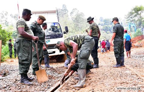 Flood Relief Rescue Operations Of Army Troops In Full Swing Sri