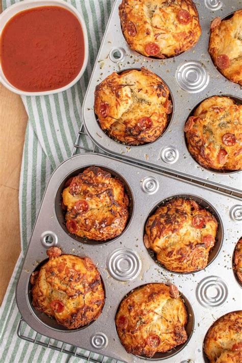 Pull Apart Pizza Muffins A Fun Twist On Pizza