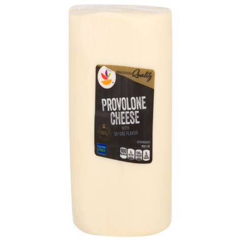 Save On Our Brand Deli Provolone Cheese With Smoke Flavor Regular Sliced Order Online Delivery