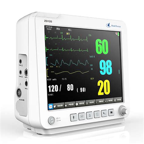 Monitor multiparamétrico compacto ZD120 Heal Force ECG RESP PNI