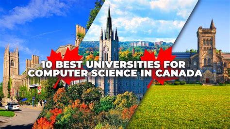 10 Best Universities To Study Computer Science In Canada Youtube