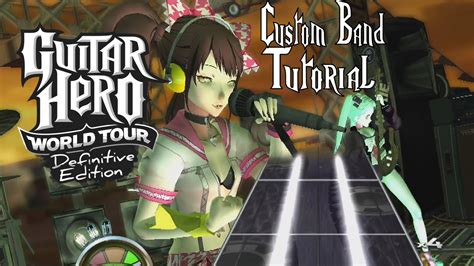 Guitar Hero World Tour Definitive Edition Custom Band Tutorial