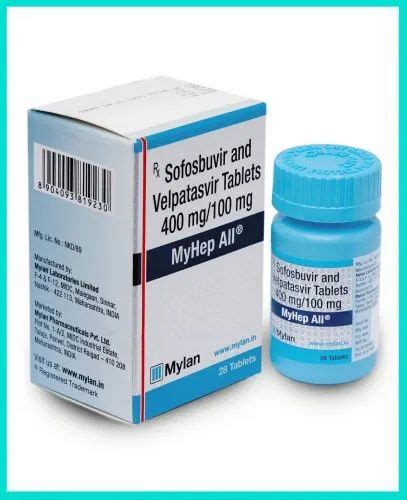 Sofosbuvir Velpatasvir Mg Mg Sofosbuvir And Velpatasvir Tablets