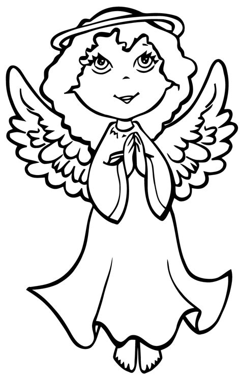 Coloriage D Ange A Imprimer Id Es De Coloriage