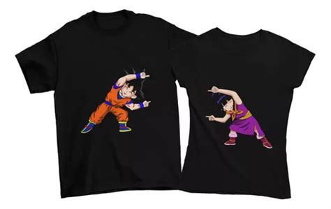 Playera D O Pareja Goku Milk Dragon Ball Anime Novios Regalo