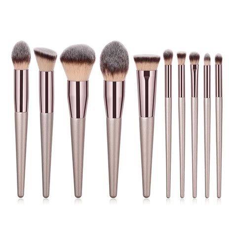 Pinceaux De Maquillageensemble De Pinceaux De Maquillage Synthétiques