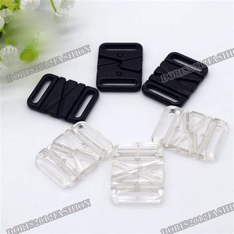 Clip Snap Plastic Hook Bra Strap Clasps Fastener Swimwear Lingerie