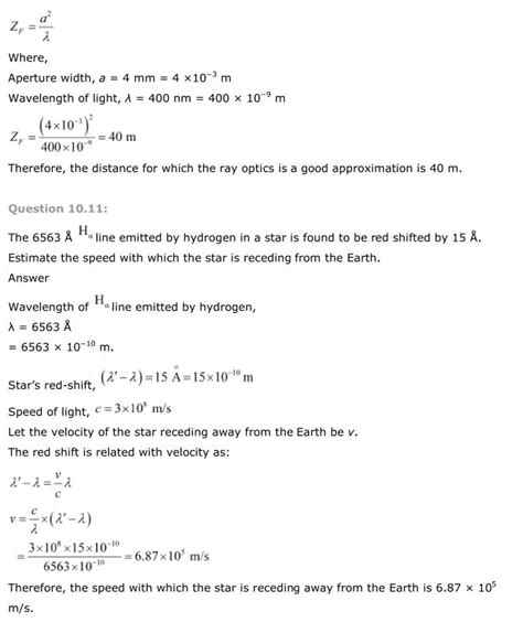 Ncert Solutions For Class Physics Chapter Wave Optics Ncertguess