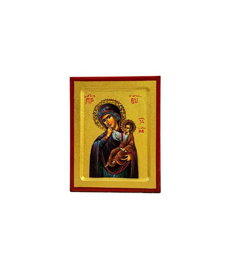 Virgin Mary Icon Panagia Paramythia Handmade Greek Orthodox Icon Mother Of God Byzantine Art