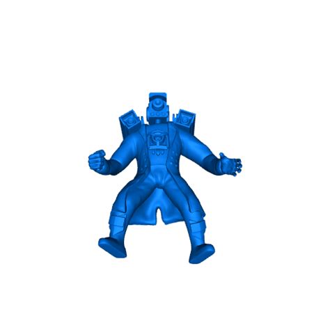 Upgraded Titan Speakerman From Skibidi Toilet 3d Fan Art 3d