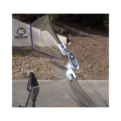 Motorcycle Windshield Wind Deflector Extension Universal