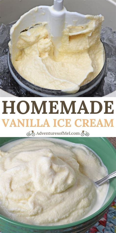 Old Fashioned Homemade Vanilla Ice Cream Recipe Artofit