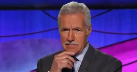 Alex Trebek’s classic mustache is back