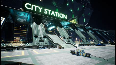 Cyberpunk UndergroundCity X in Environments - UE Marketplace