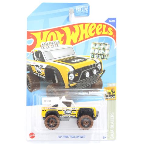 Jual HOT WHEELS CUSTOM FORD BRONCO EXCLUSIVE RECOLOR FACTORY SEALED