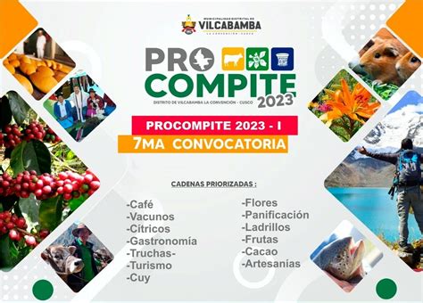 Procompite I Campa As Municipalidad Distrital De Vilcabamba