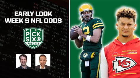 First Look At Week 9 Nfl Lines I Nfl Week 9 Early Picks Predictions