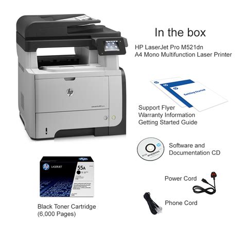 Hp Laserjet Mfp M521dn Telegraph