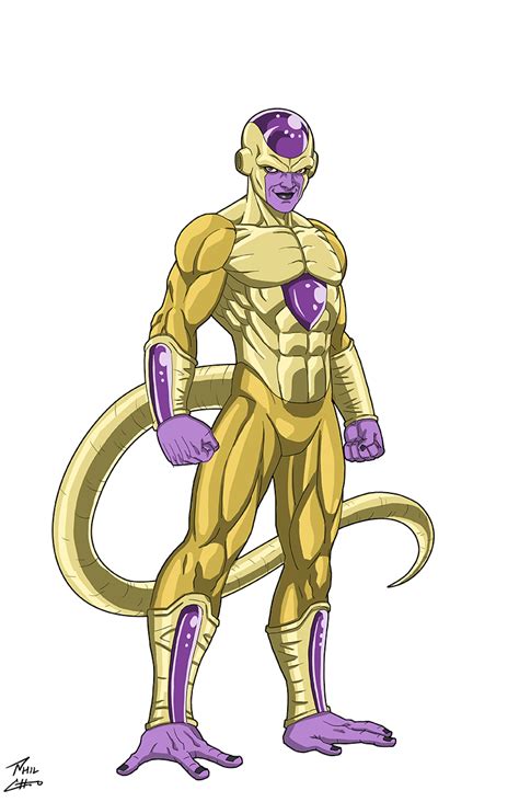 Golden Frieza Dbu By Phil Cho On Deviantart