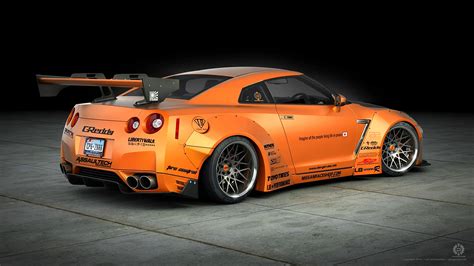 GTR R35 Liberty Walk Wallpapers - Free GTR R35 Liberty Walk Backgrounds ...