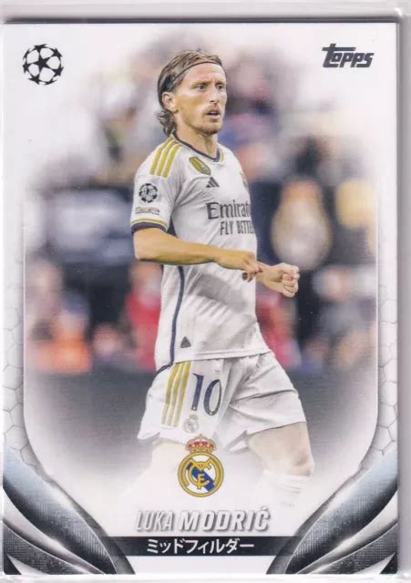 TOPPS 2024 CL Club Competición Japón UEFA Euro No 5 Luka Modric EUR 1