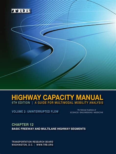 basic freeway  multilane highway segments   controlled