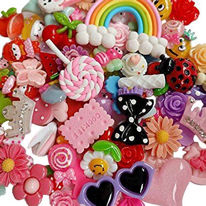 Chenkou Craft 50pcs Lots Mix Assort Easter DIY Flatbacks Resin Flat