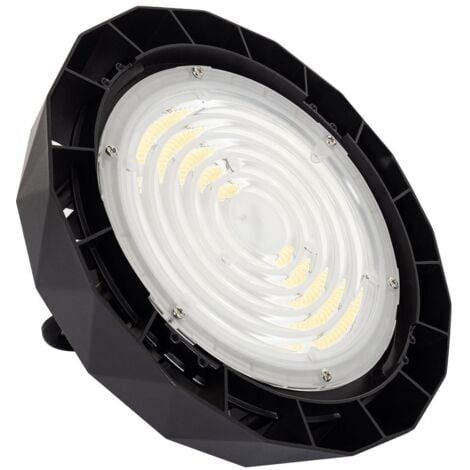 Cloche Led Industrielle Ufo W Lm W Lifud Dimmable V Hbs Blanc