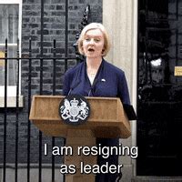 UK PM Liz Truss Has Resigned. Here's Who Might Replace Her. by GIPHY ...