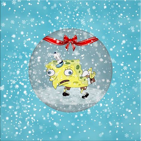 Spongebob snow globe on Behance