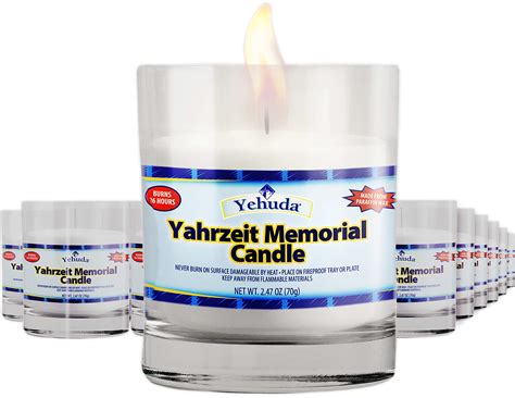 How a Yahrzeit candle symbolizes the eternal memory of a loved one 30